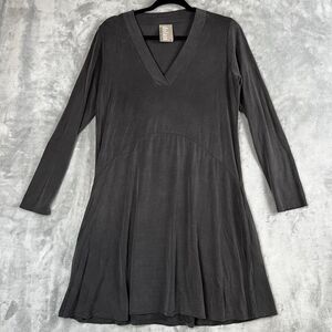 Anthropologie Dress‎  Dolan Left Coast Small Gray Mini Tunic Swing Pockets
